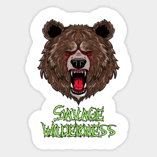 Savage Wilderness Sticker